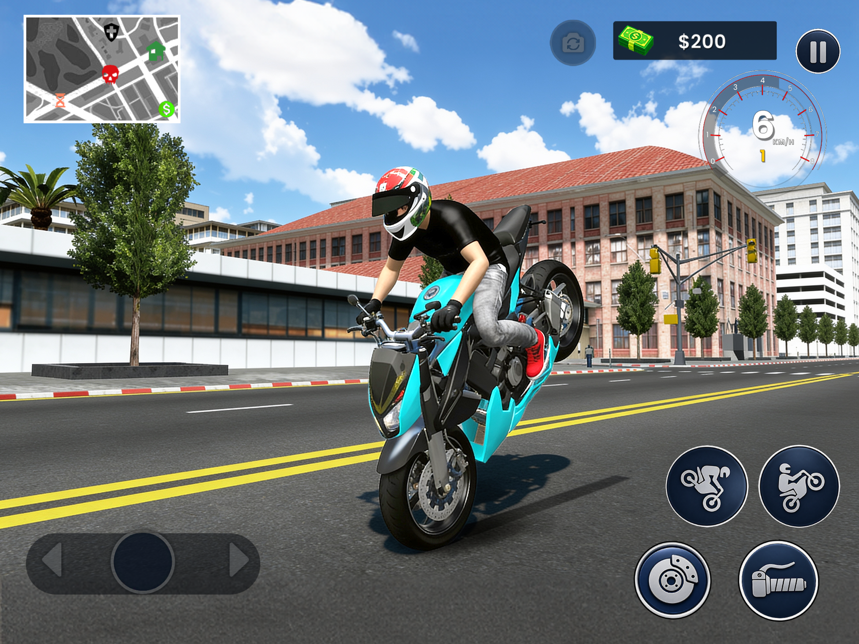 Extreme Moto Bike Stunt 3D screenshot 8