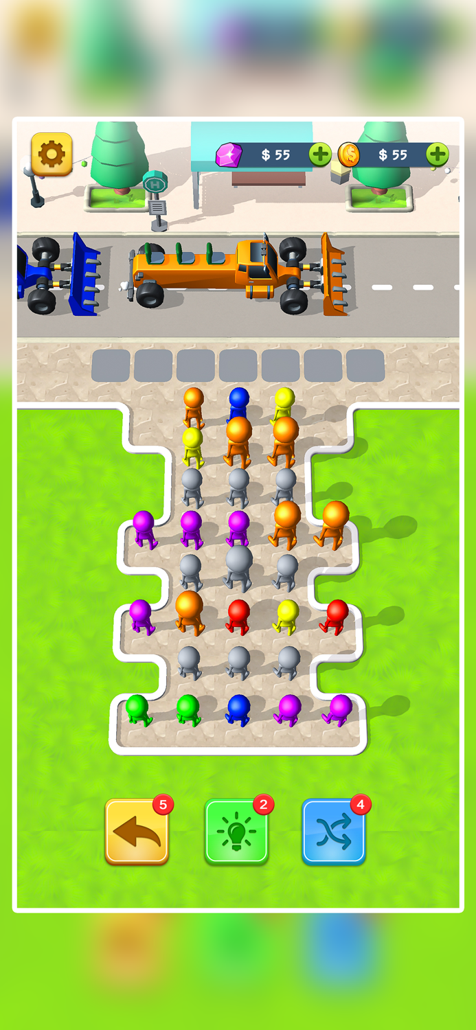 Traffic Bus Jam Escape Games