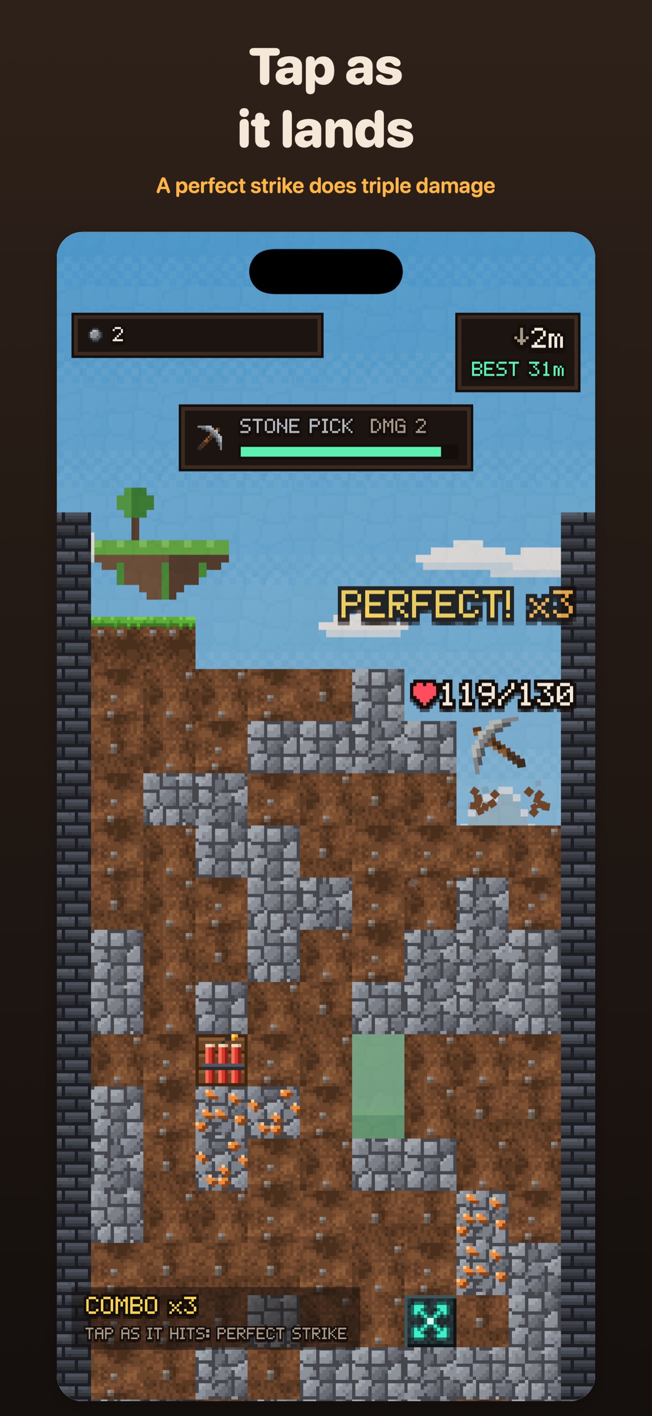 Screenshot 2 of Pickfall: Mining & Village