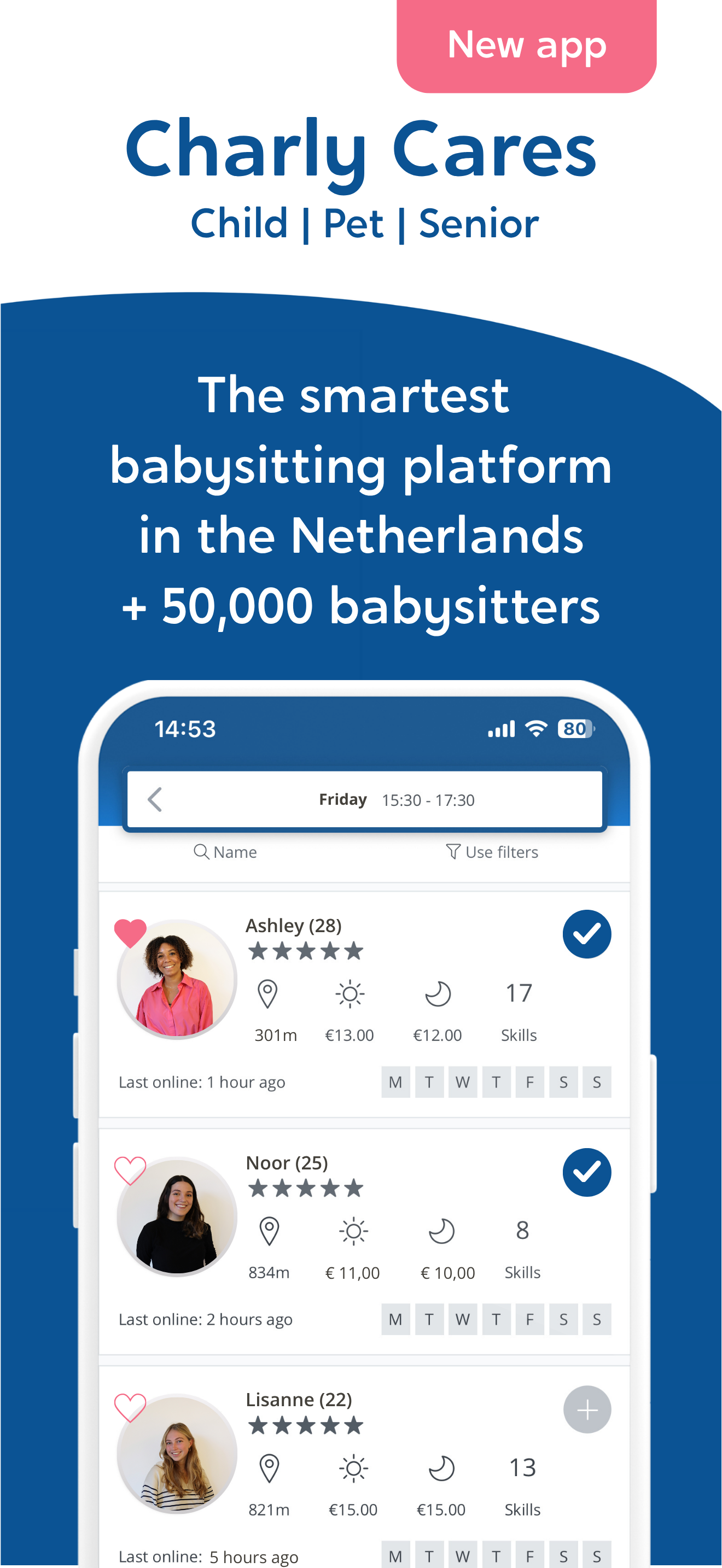 Charly Cares | Babysitting App