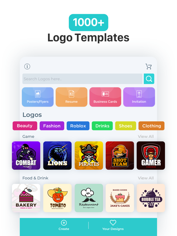 Screenshot #4 pour AI Logo Maker: Graphic Design