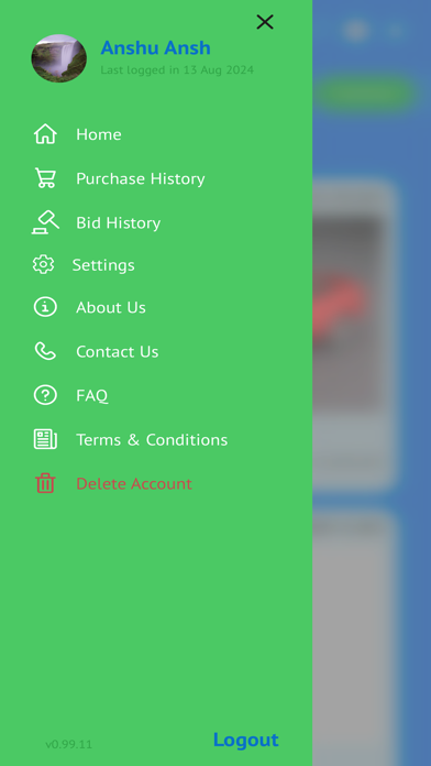 AWR Used Car Auctions Screenshot