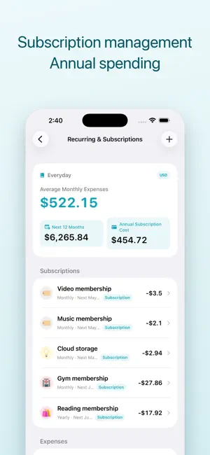 SimpleSpend: Expense Tracker screenshot 3