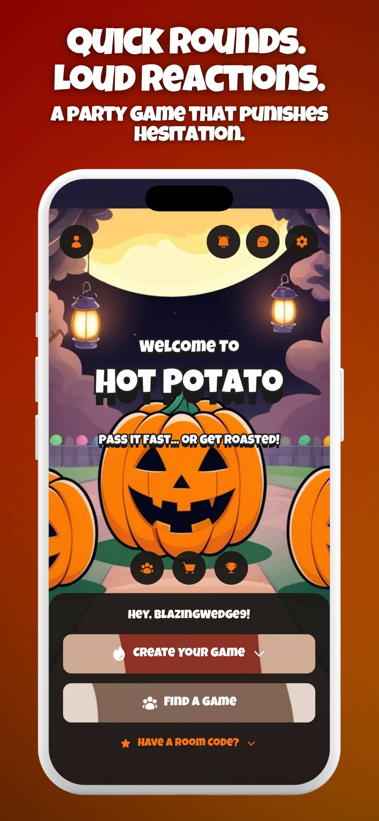 Hot Potato: Pass & Boom!