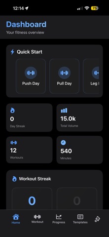 Ascend - Workout Tracker screenshot