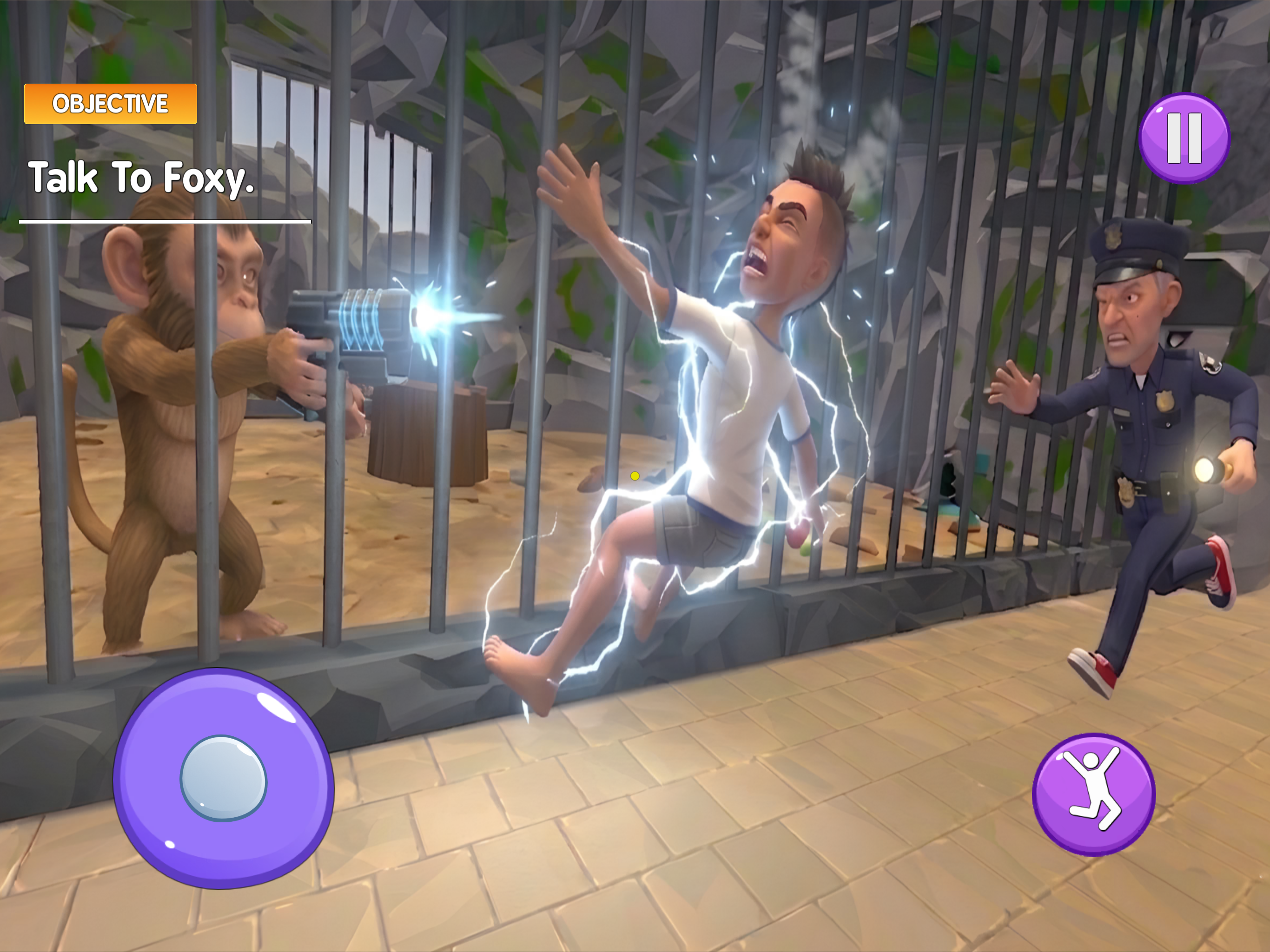 Monkey In Jail: Zoo Life Quest