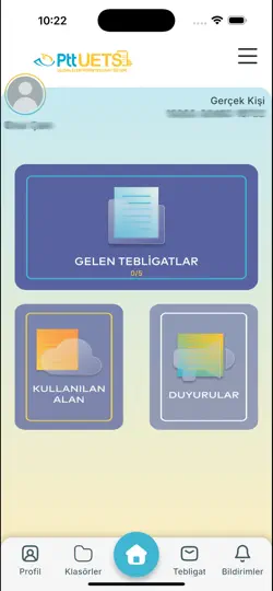 UETS PTT iPhone Ekran Görüntüsü 3