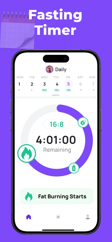 Intermittent Fasting Tracker Х - Health & Fitness App | MWM