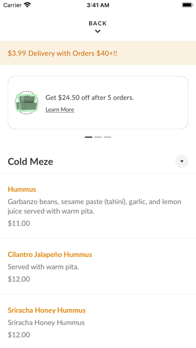 App screenshot