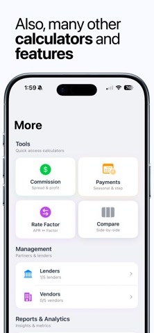 Commerce Loan CRM screenshot