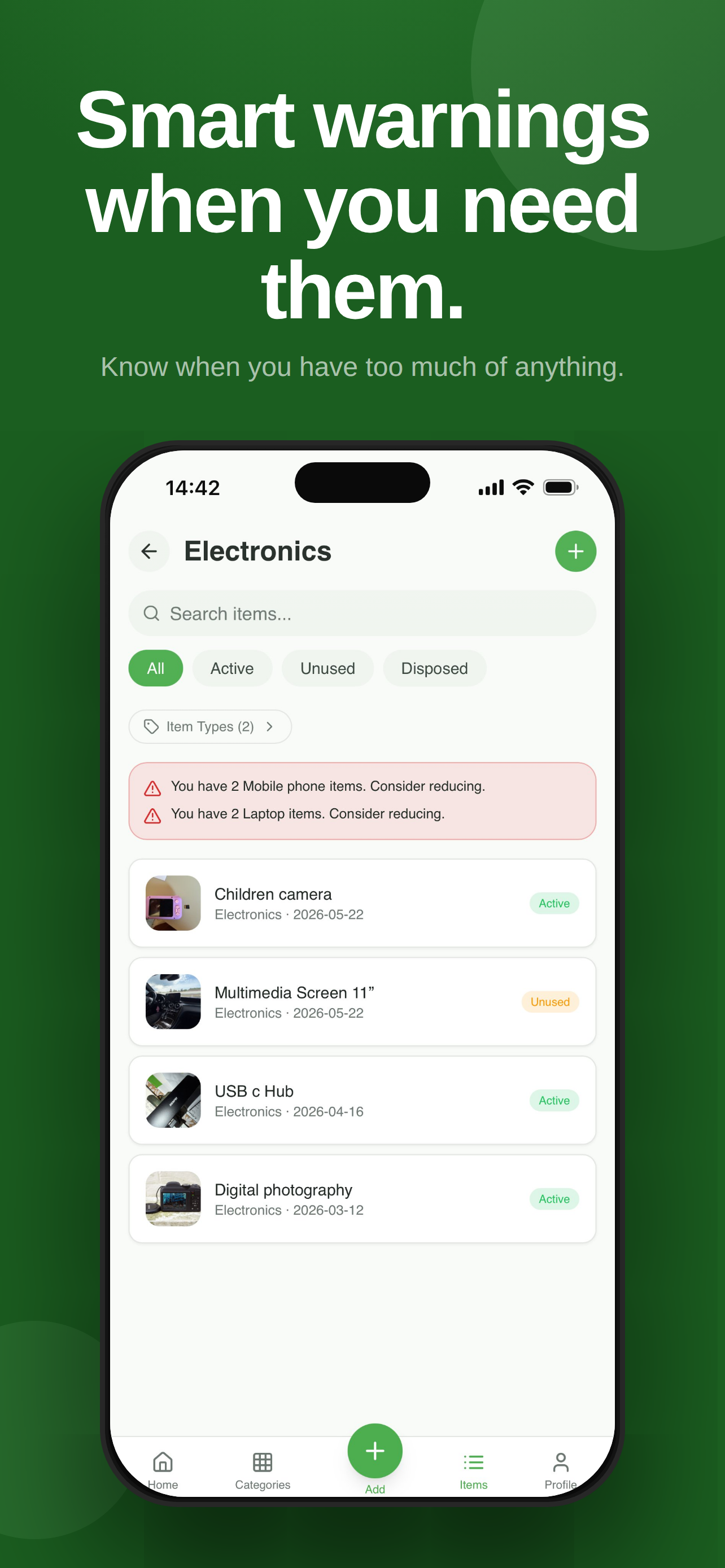 Ownly - Personal Inventory App screenshot 8