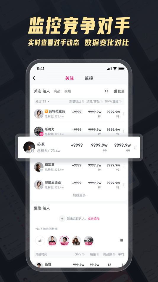 #4. 灰豚数据 - 查流量结构,直播短视频电商选品数据 (iOS) 来自: 杭州灰豚科技有限公司