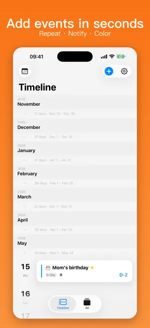 Reminder Book - Anniv Birthday screenshot 2