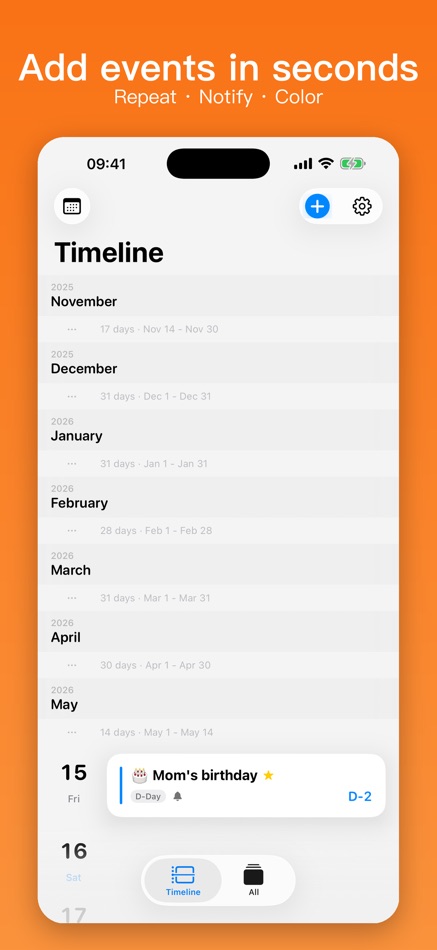 #2. Reminder Book - Anniv Birthday (iOS) De: Planeta Pigra Co., Ltd.