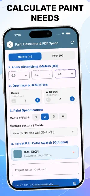 Paint RAL No. screenshot 3