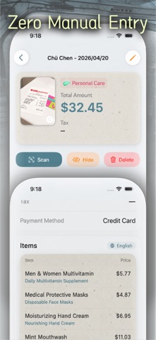 Receipt Folder SN Screenshot 3 of 7