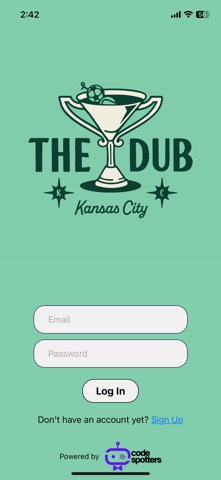 The Dub Mobile App Screenshot 1 of 4