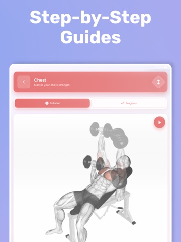 GymFlow: Fitness Tracker iPad screenshot