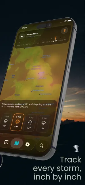 WeatherGlow - Local Forecast iPhone screenshot 5