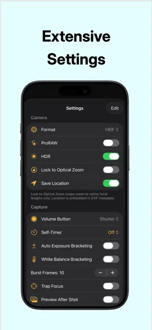 Fexer - Pro Camera screenshot 3