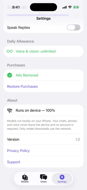 PocketLLM: Offline AI Chat screenshot 4