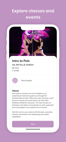 Selenite Pole Power iPhone screenshot