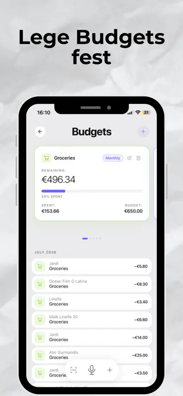 Lumi: Budget-Planer screenshot 6 of 7