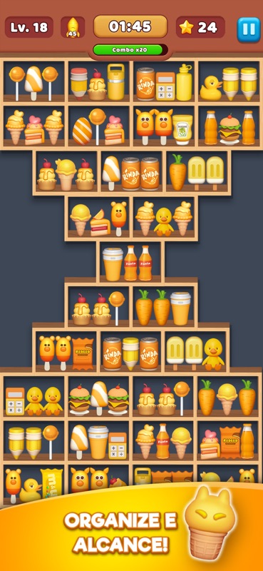 Goods sorting Jogo de Combinar screenshot 4