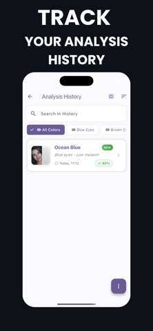Eye Color Identifier: AI Scan screenshot