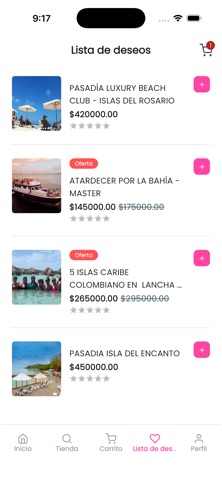 Opitours screenshot