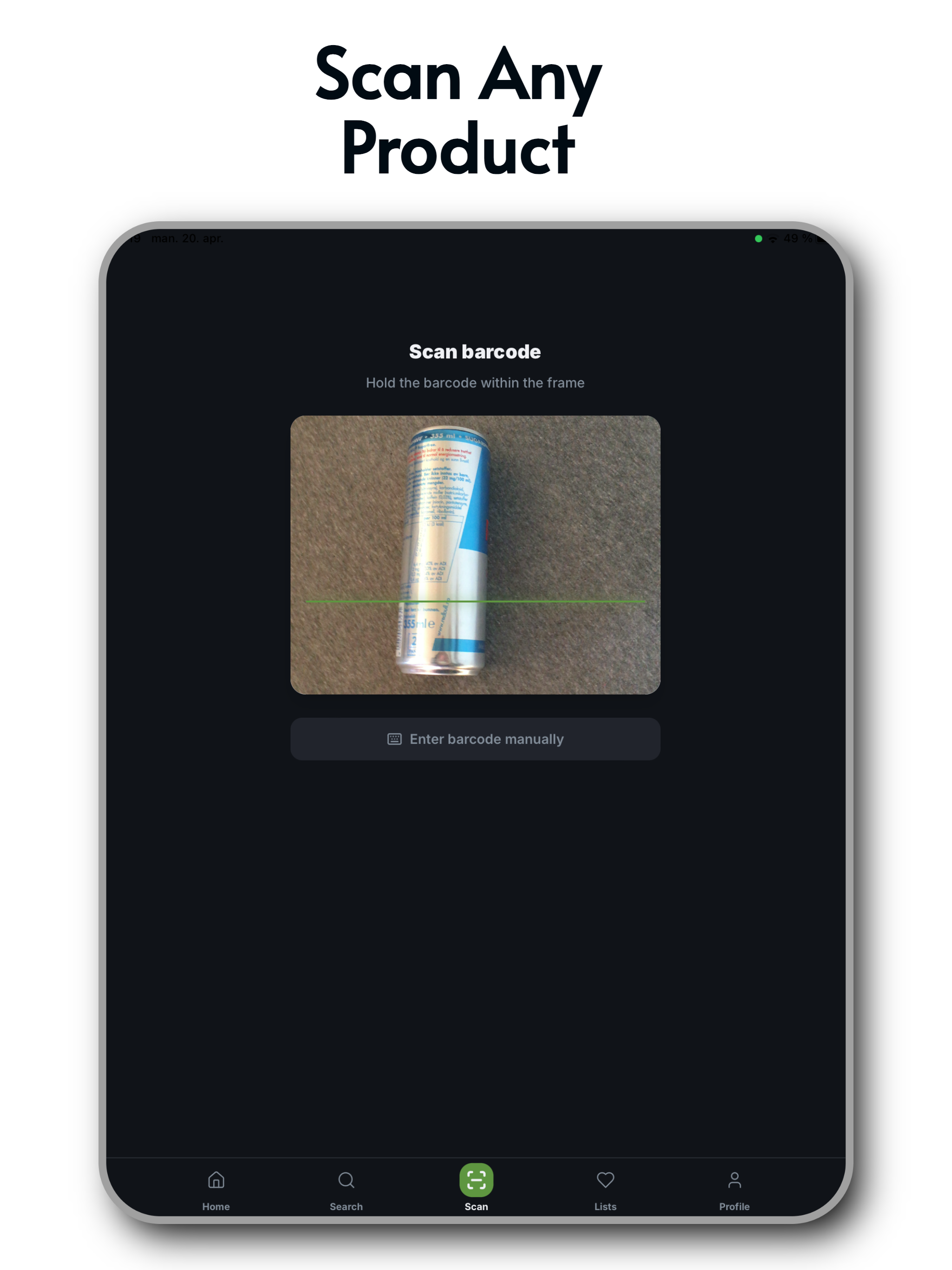 Allergy Scanner - FoodSync screenshot 7