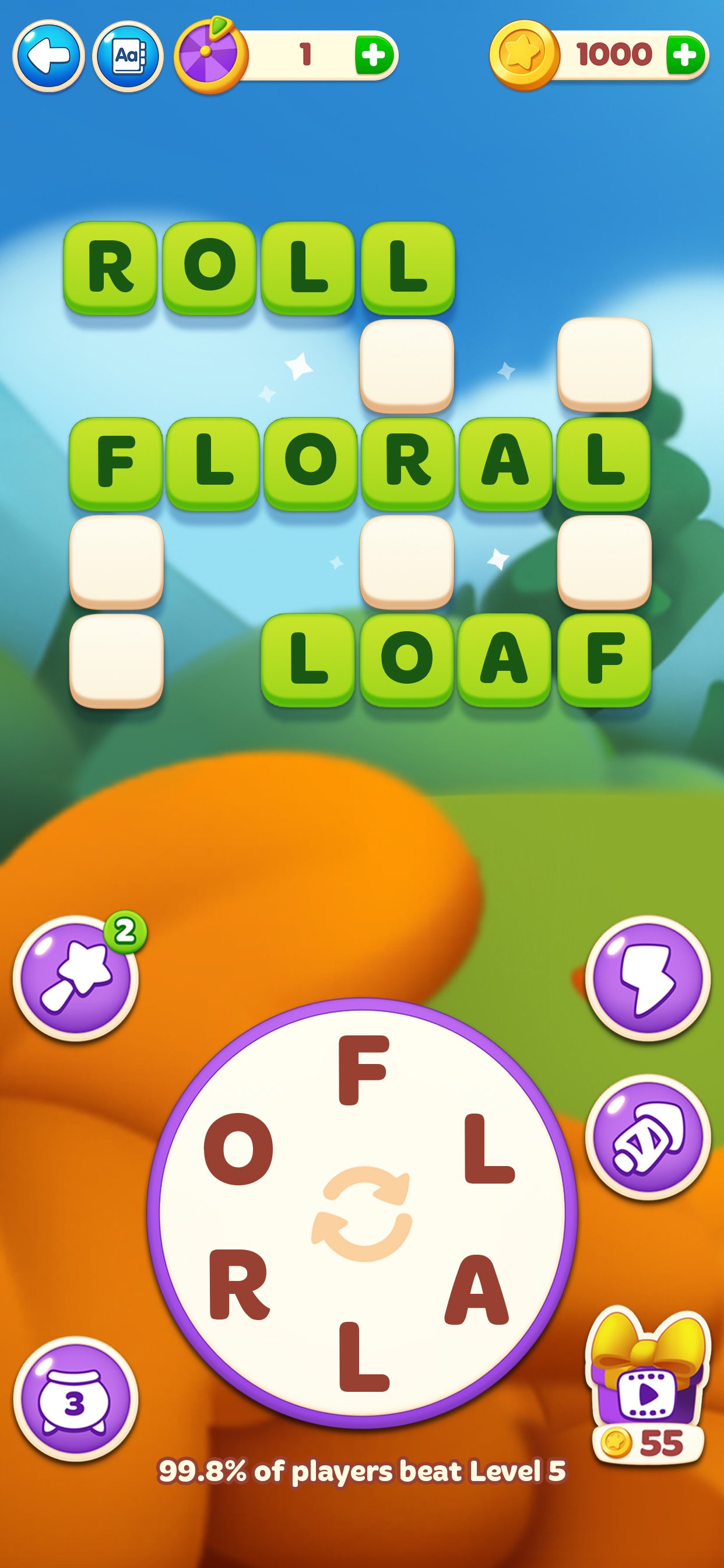 Word Spells: Game for Seniors