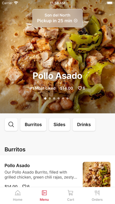 Son Del North To Go iPhone screenshot 2 - Food & Drink app