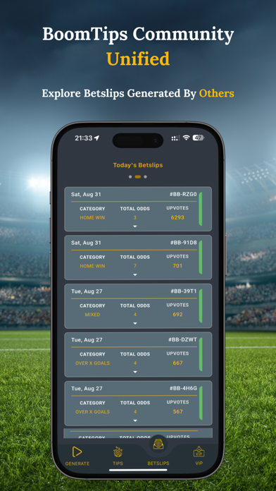 BoomTips: Sports Predictions Screenshot
