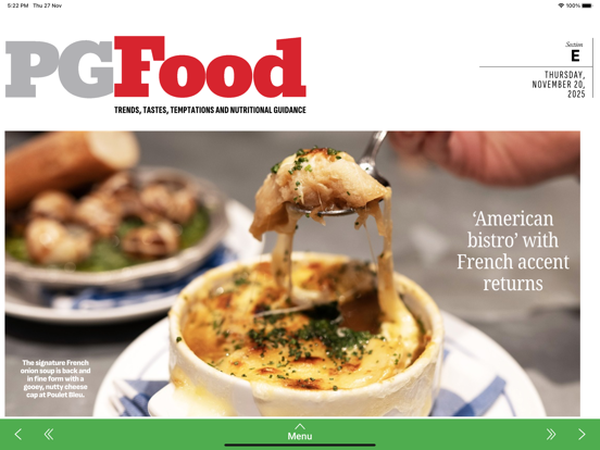 PGe iPad screenshot 5 - News app