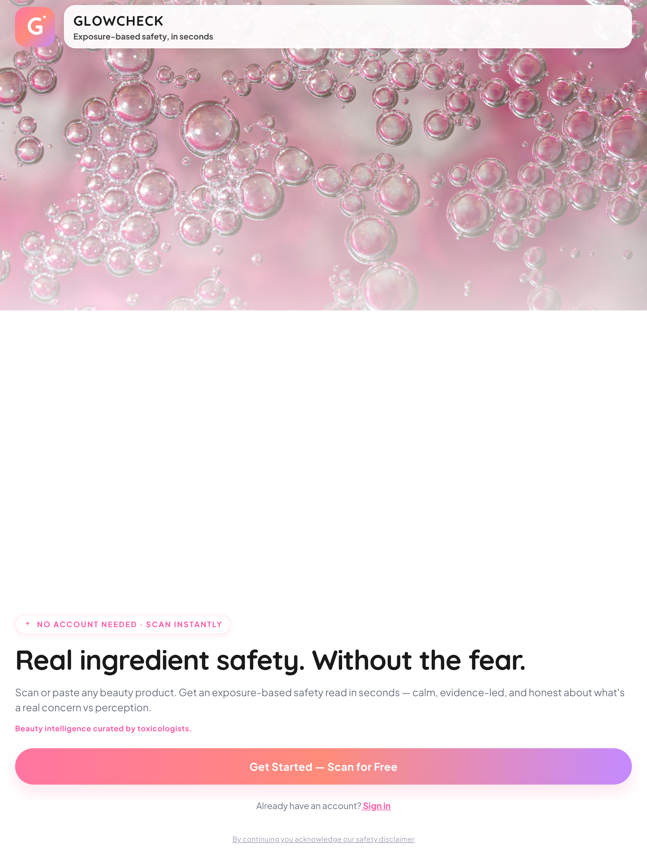 GetGlowCheck AI screenshot 5