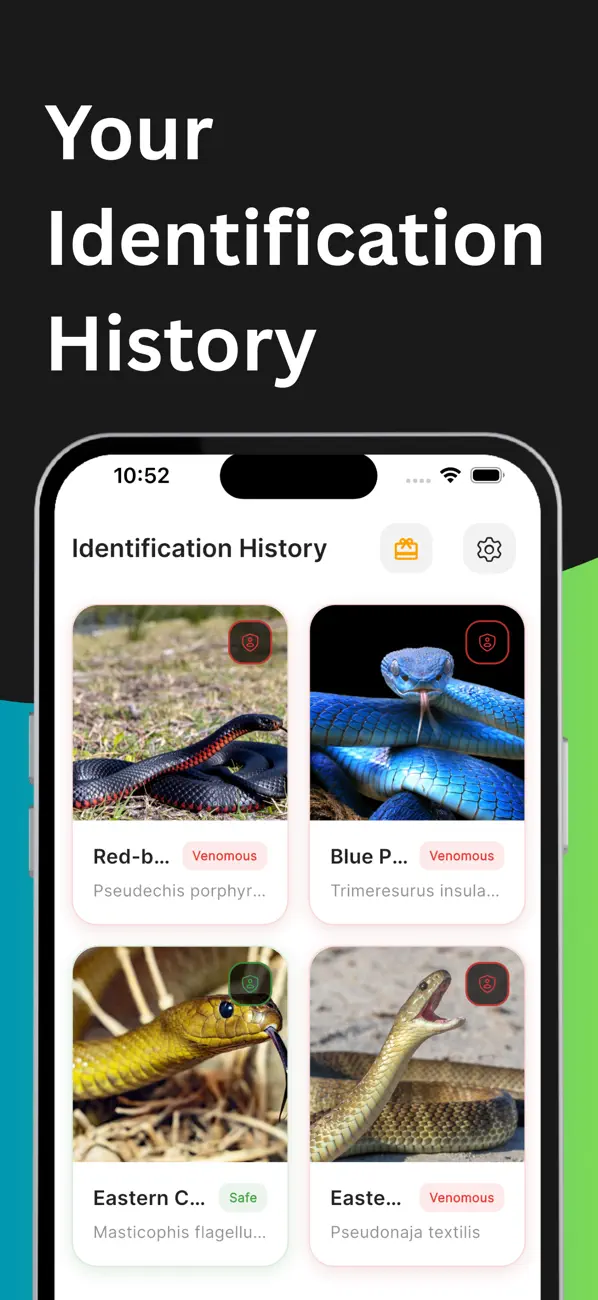 #4. Snake Identifier: Scanner (iOS) Ved: Ivan Trajanovski