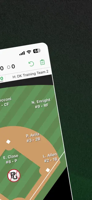 DiamondKast Scoring App screenshot 2