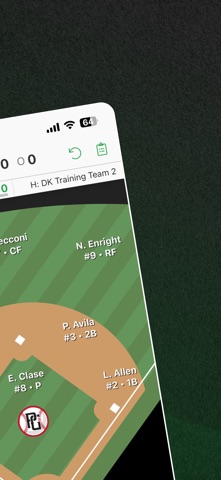 DiamondKast Scoring App Screenshot 2 of 4