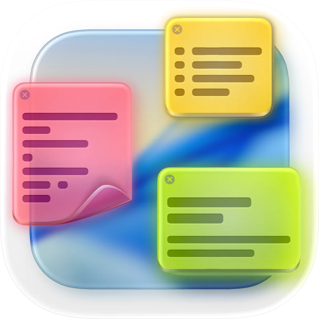 Quick Note: Sticky Notes Menu