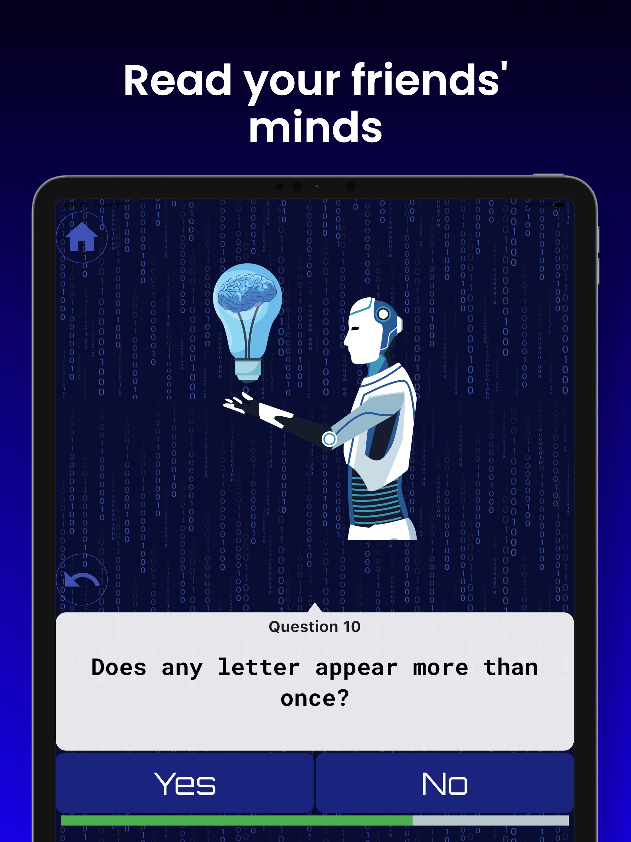 GuessBot: AI Mind Reader