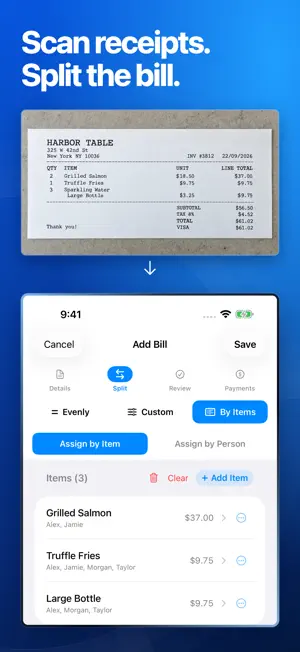 Tab Tally - Split Group Bills screenshot 2