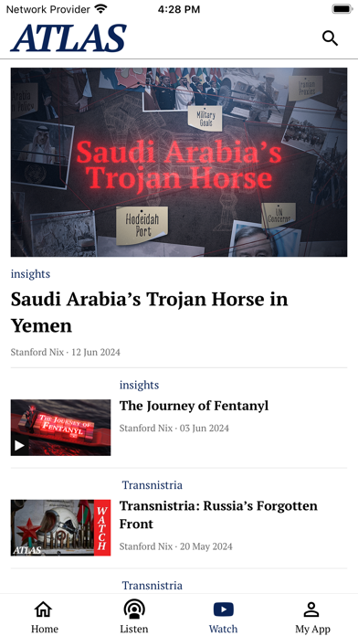 Atlas - Geopolitical Analysis Screenshot