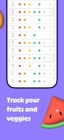 Rainbow Diet - Eat the Rainbow screenshot