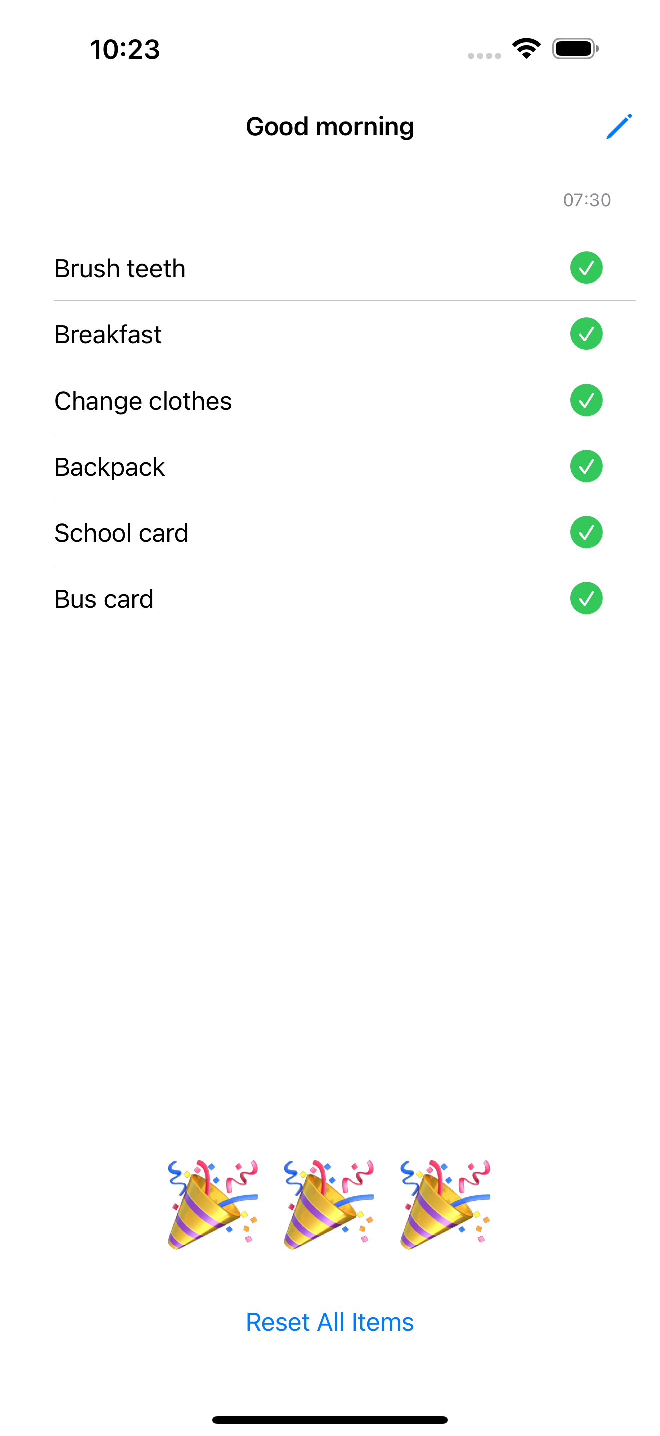Daily Checklist Reminder screenshot 2