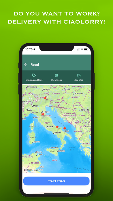 CiaoLorry app screenshot 2