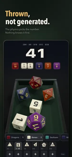 Dice2Roll: 3D Dice Roller screenshot 3