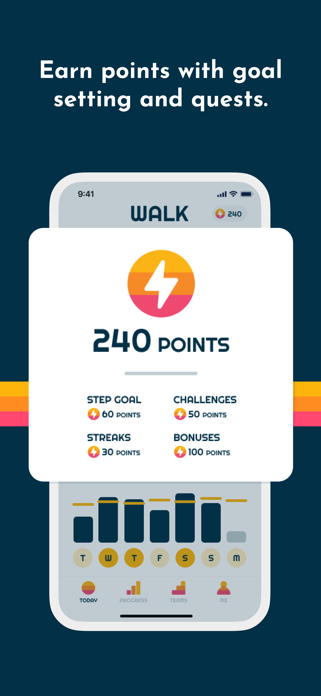 WALK - Daily Step Tracker Screenshot 5 of 6