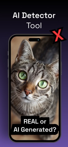 AI Detector. iPhone screenshot