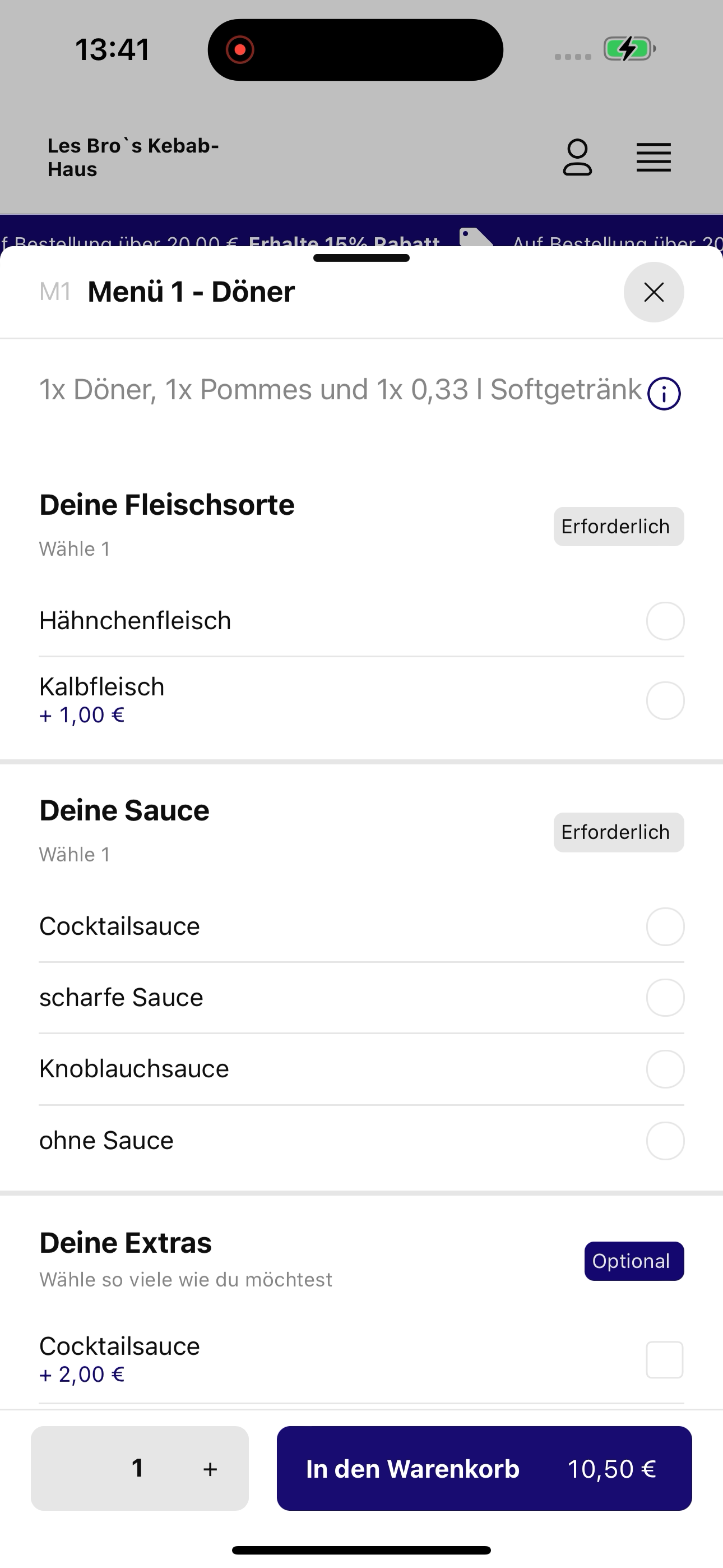 Les Bro`s Kebab-Haus screenshot 7